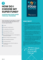 How to choose a super fund