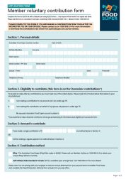 Contribution form