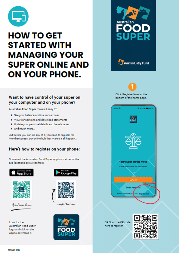 Manage your super online