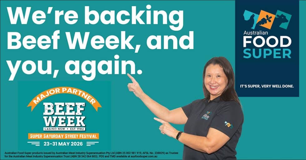 Proudly supporting Casino Beef Week 2026 - Australian Food Super
